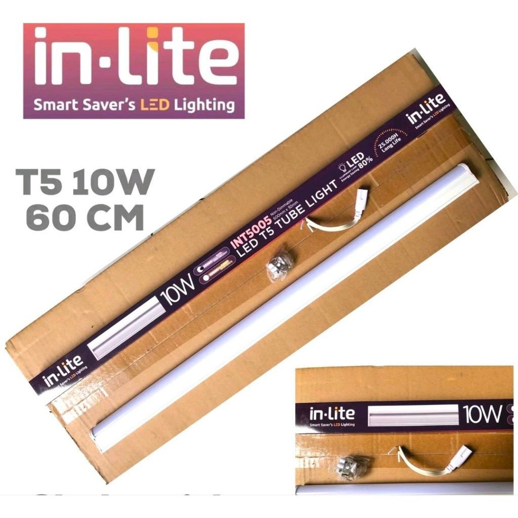 INLITE lampu LED T5 10w inlite
