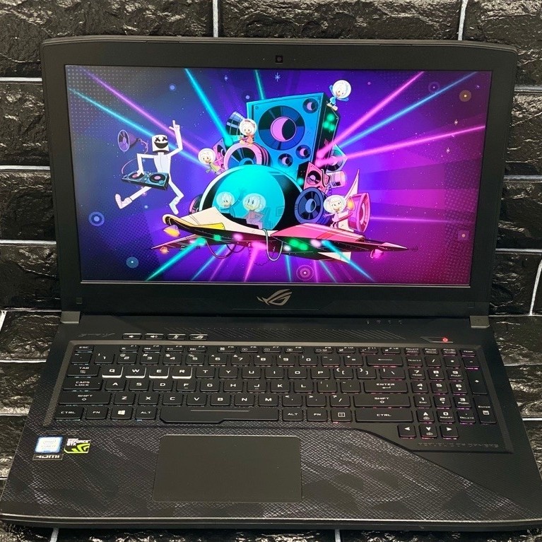 LAPTOP GAMING / RENDER ASUS ROG STRIX GL503GE GTX 1050Ti (4GB) i7-8750 RAM 8/128/1TB