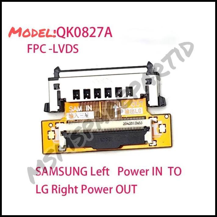 GRATIS ONGKIR KONVERTER LVDS FHD 51PIN SOCKET TCON LVDS 51PIN 