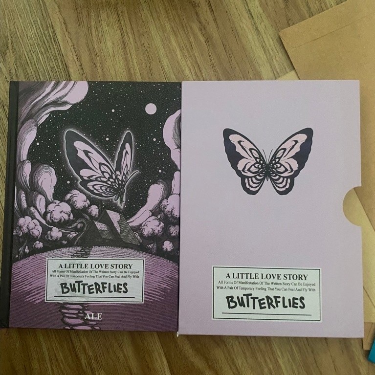 Preloved Novel Bekas Buku Butterflies By Ale Kondisi Baik Hardcover