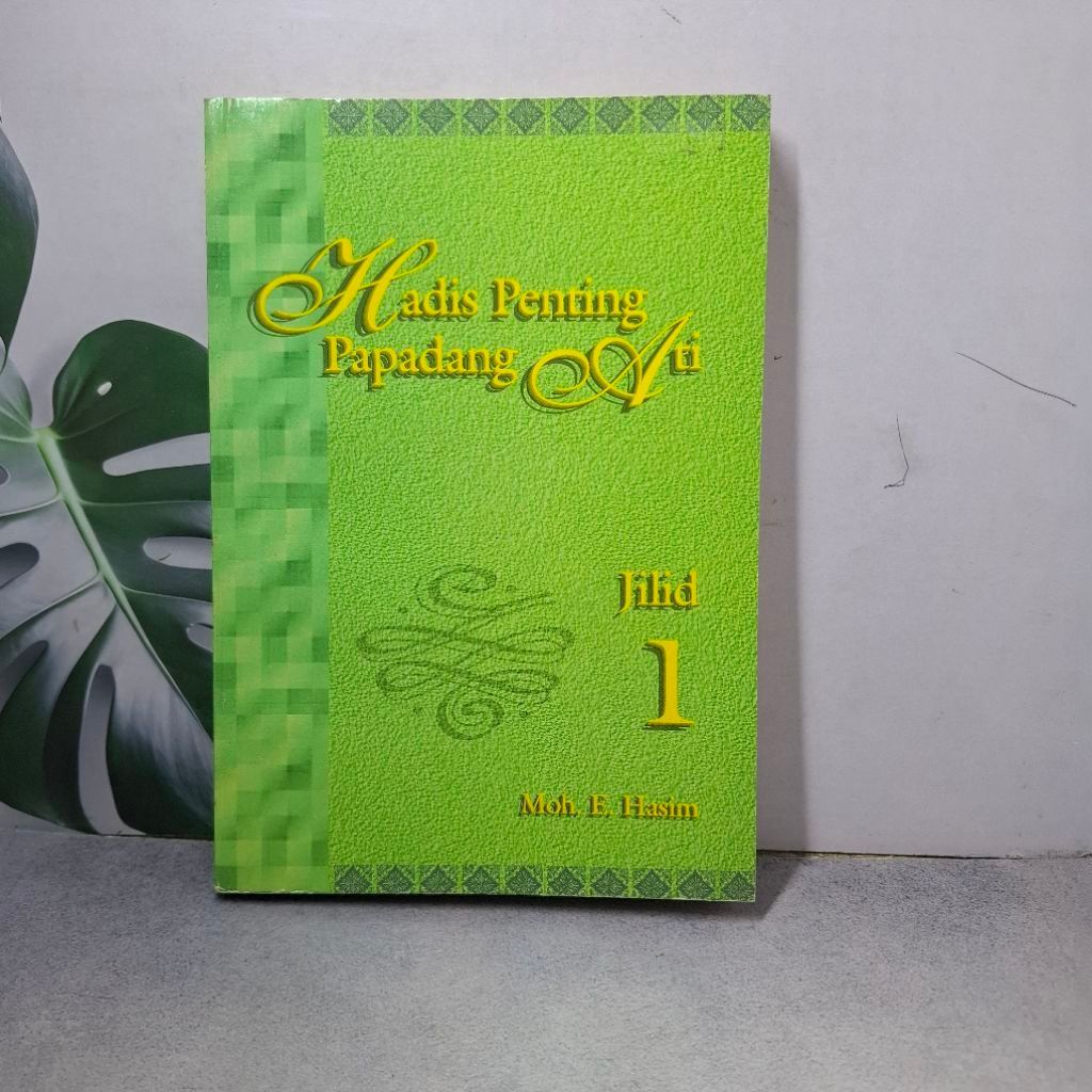Hadis Penting Papadang Ati jilid 1 (Bahasa sunda) soft cover kertas CD penerbit  PUSTAKA