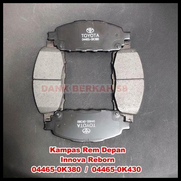HOT DEAL KAMPAS REM DEPAN INNOVA REBORN 04465-0K430 04465-0K380 