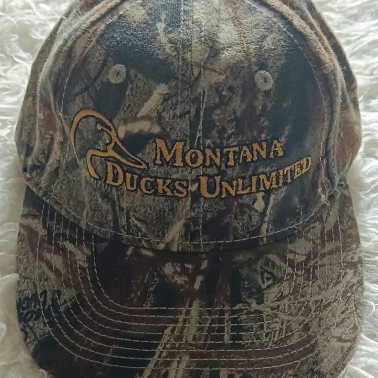 Topi Montana Ducks Unlimited motif kamuflase