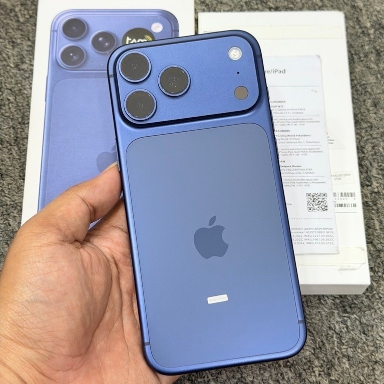 iphone 17 pro max 256gb ibox second fullset original