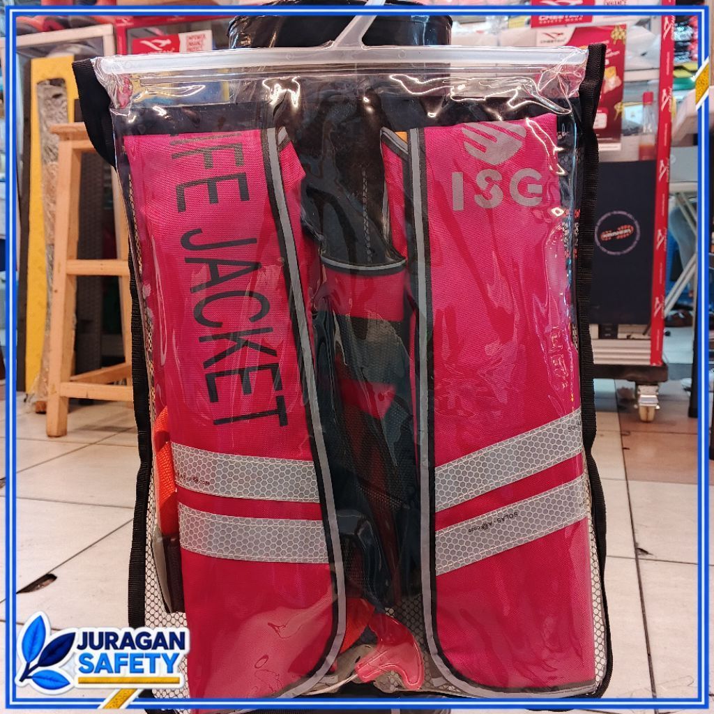 Pelampung Life Jacket ISG / Life Jacket ISG Otomstis / Pelampung Safety