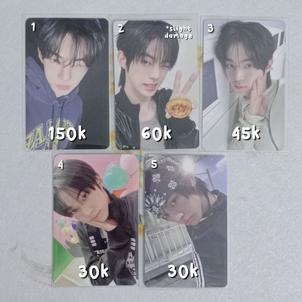 (BACA DESKRIPSI) PHOTOCARD OFFICIAL TWS DOHOON