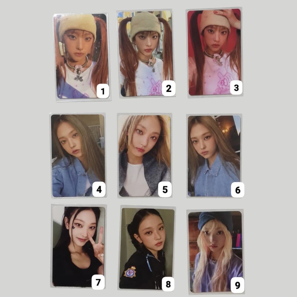 Photocard Haerin Newjeans Official