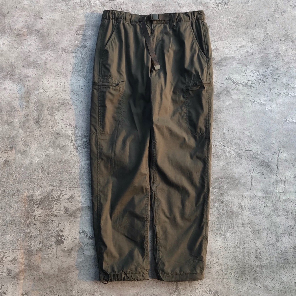 Celana by Uniqlo Geared Heattech Warm Utility Pants Olive sz 32/33