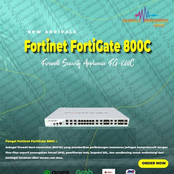 Fortinet FortiGate 800C Firewall Security Appliance FG-800C
