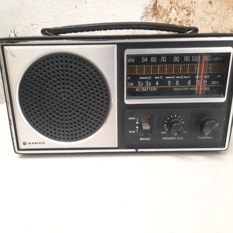radio jadul lawas radio antik merk sanyo
