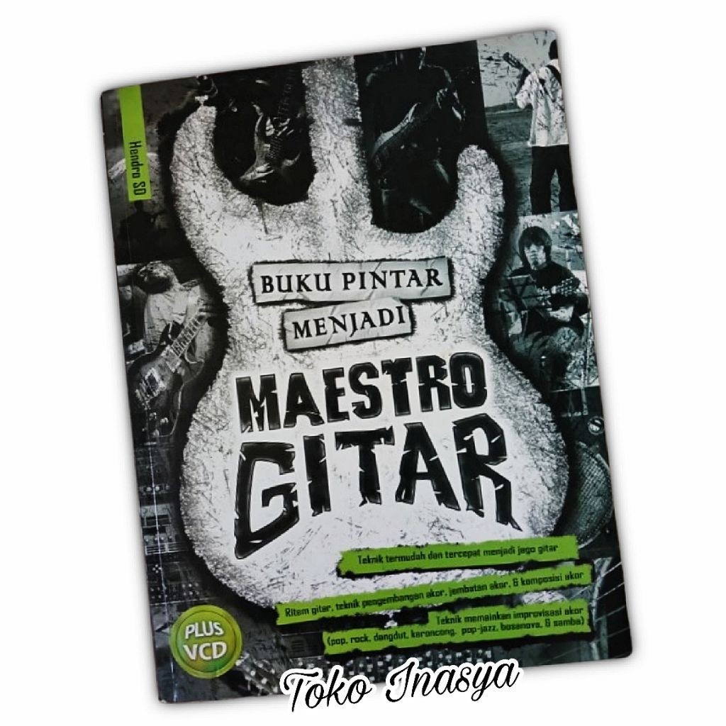 BUKU PINTAR MENJADI MAESTRO GITAR / BUKU MUSIK / ORIGINAL