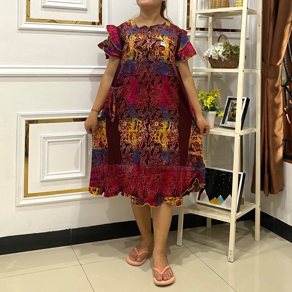 Daster Batik Primadona Tgn Susun