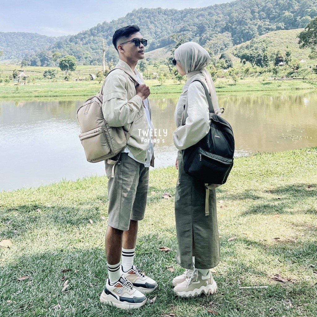 Tweelyforbag Jessy Backpack (Laptop 12inch) Tas Ransel Wanita