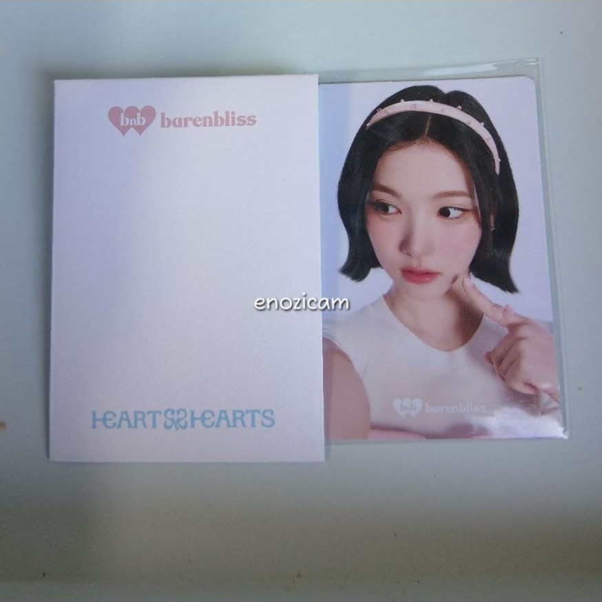 Hearts2Hearts barenbliss photocard H2H BNB PC Jiwoo