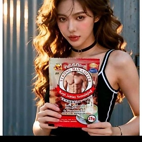kopi strongman Malays berkualitas per sachet