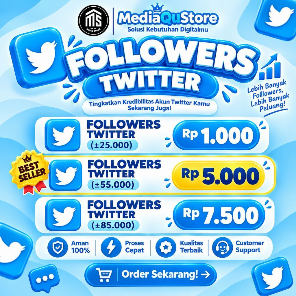 FOLLOWER TWITTER