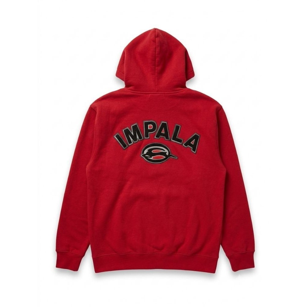 Hoodie Y2K zipper polar impala