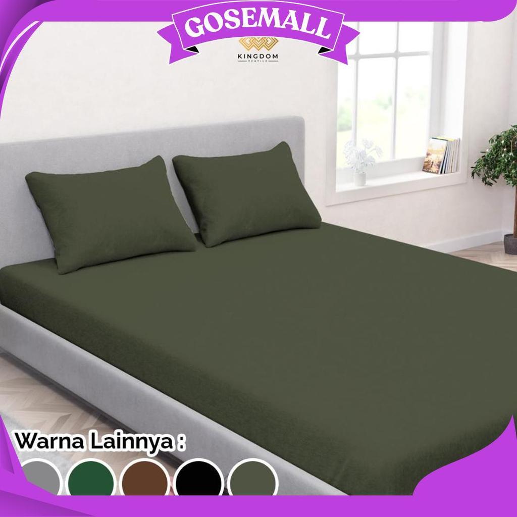Sprei Seprei Seprai Set Murah Katun Polos Aesthetic 90x200/100x200/120x200/160x200/180x200/200x200 S