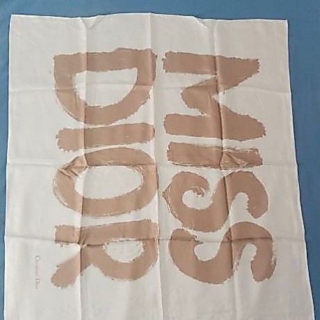 Mitzah/syal sutra Dior Oblique silk scarf