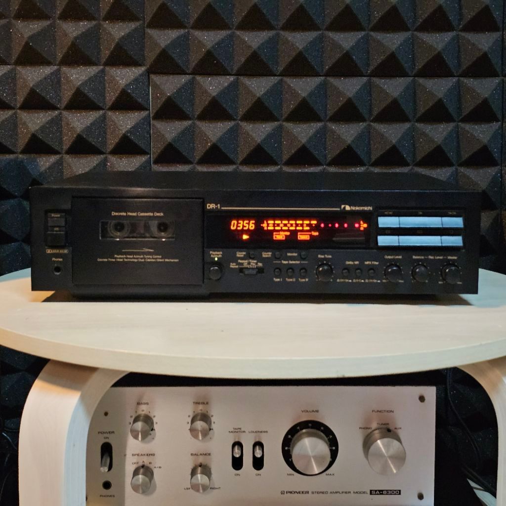 Nakamichi DR1 Stereo Cassette Player tape deck pemutar pita kaset