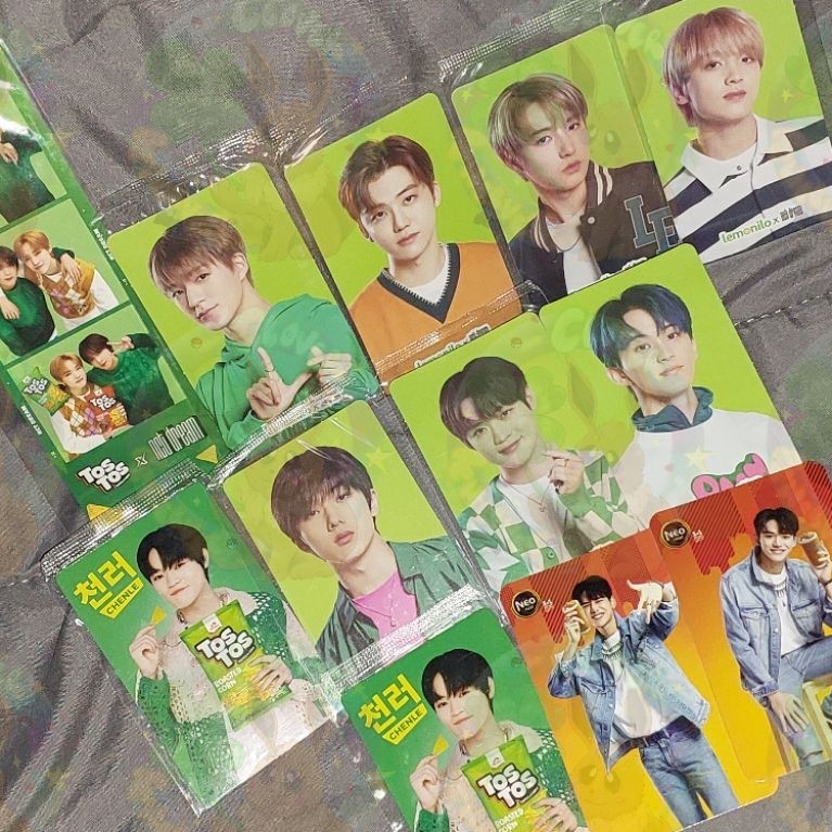 (BACA DESC) AAB PC PHOTOSTRIP OFFICIAL SEALED UNSEALED NCT DREAM TOSTOS LEMONILO JENO JAEMIN HAECHAN