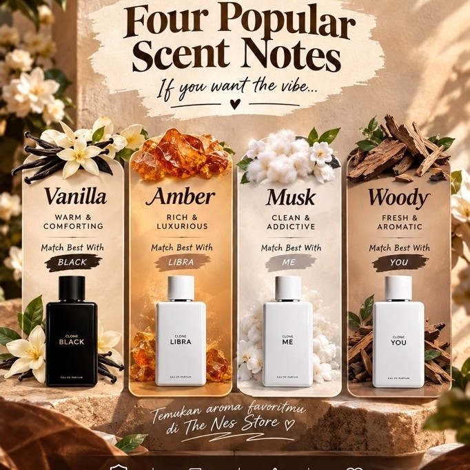 (Beli 2 Gratis 1) Parfum Zataru Wear Guide Clone series Best seller Decant Parfume 2ml 3ml 5ml 10ml 