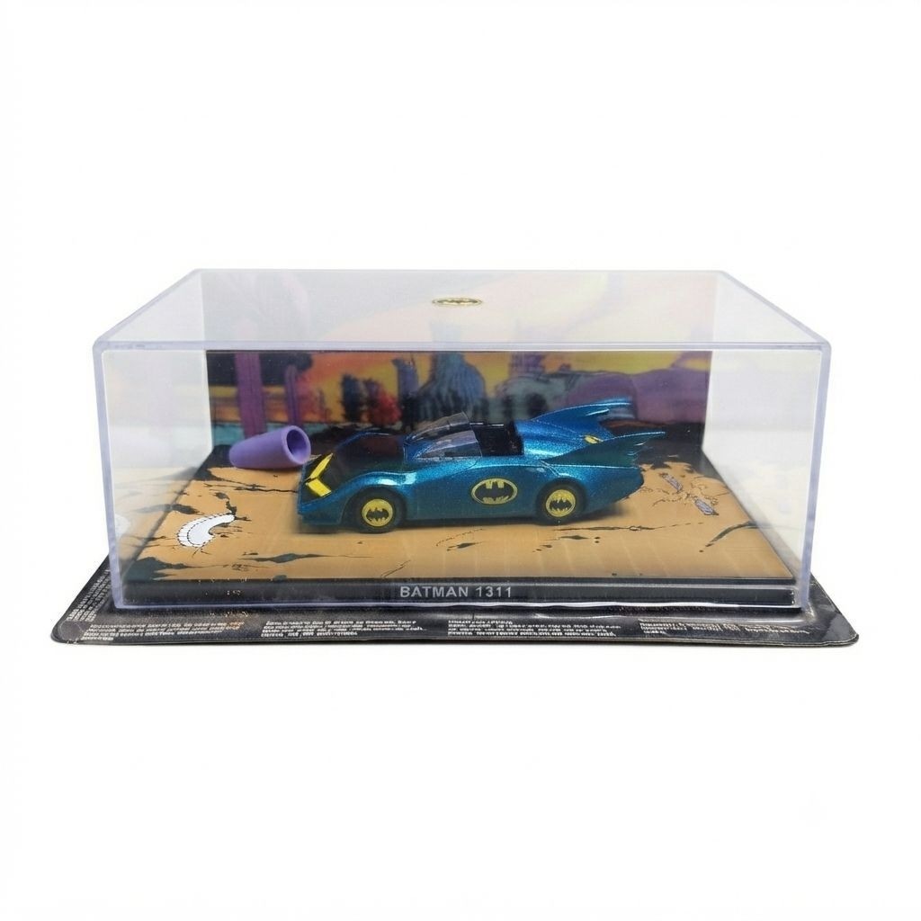 Diecast Batmobile Batman Eaglemoss Automobilia Skala 1:43 Original No 311