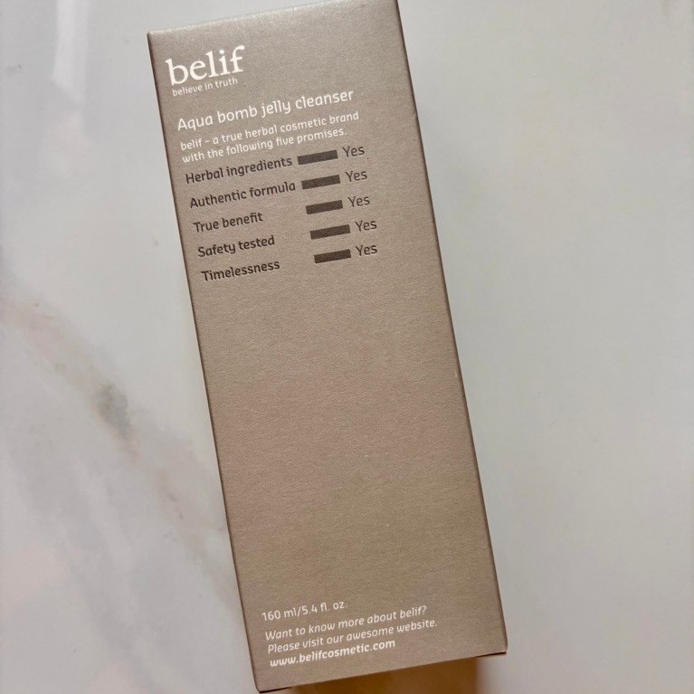 Belif - Aqua Bomb Jelly Cleanser 160ml