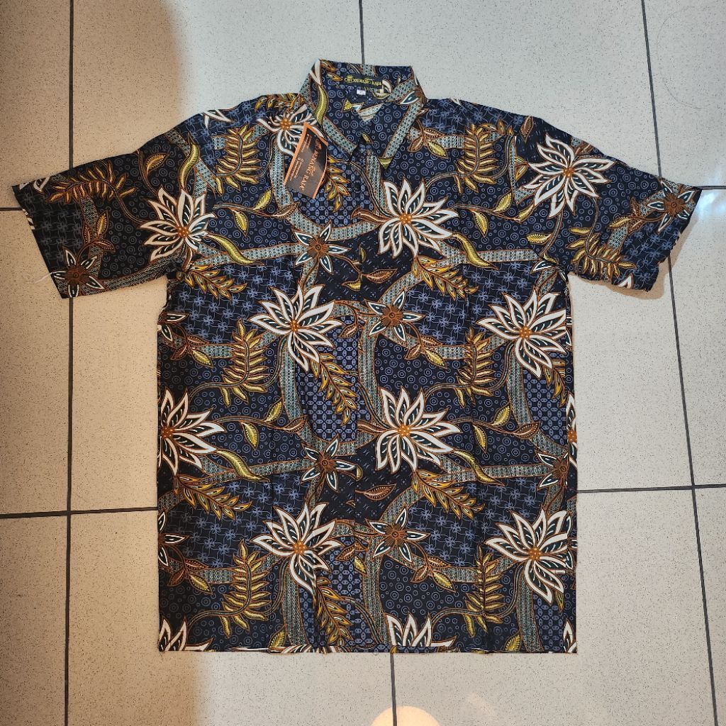 Kemeja Batik Pria Dewasa Baju Batik Pria Benang Raja