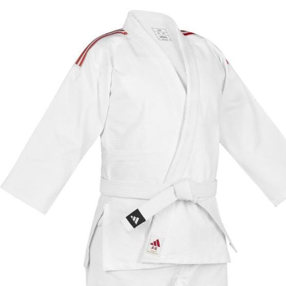 Pakaian Judo Gi Adidas Club White/ Red