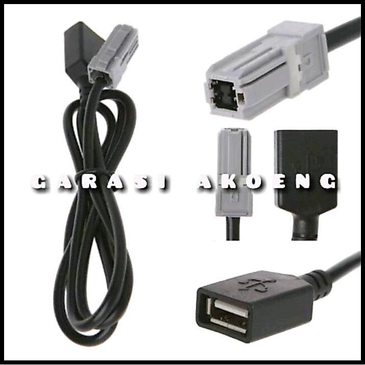 TERBARU KABEL USB HEAD UNIT PIONEER TOYOTA AVANZA VELOZ INNOVA YARIS COROLLA CAMRY FORTUNER HOLUX AU