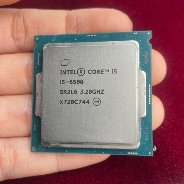 Prosesor Core i5 6500 3.20 GHz Gen 6 Skylake socket 1151 original bergaransi