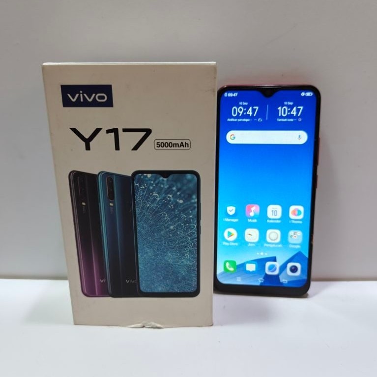 HP VIVO Y17 RAM 8/256GB HANDPHONE ANDROID SECOND NORMAL SIAP PAKAI