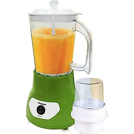 Blender Plastik Cosmos CB-111 1 Liter 380 Watt - Pisau Stainless Steel, Dry Mill, Thermostat Overhea