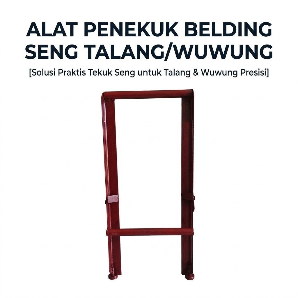 ALAT PENEKUK BELDING SENG TALANG/WUWUNG LEBAR 20CM PANJANG 50CM