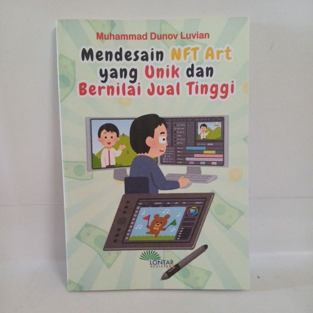 Buku Mendesain Nft art yang unik dan Bernilai jual tinggi