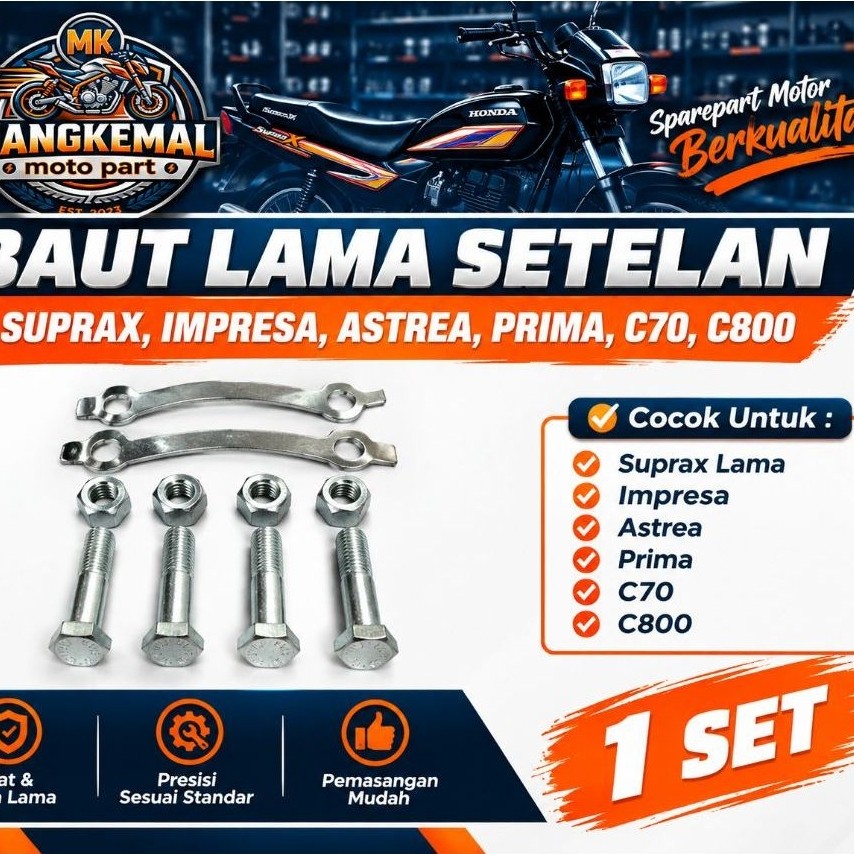 baud gear belakang Honda win100,grand, suprax lama, impresa, Astrea, prima, c70,c800 KM72