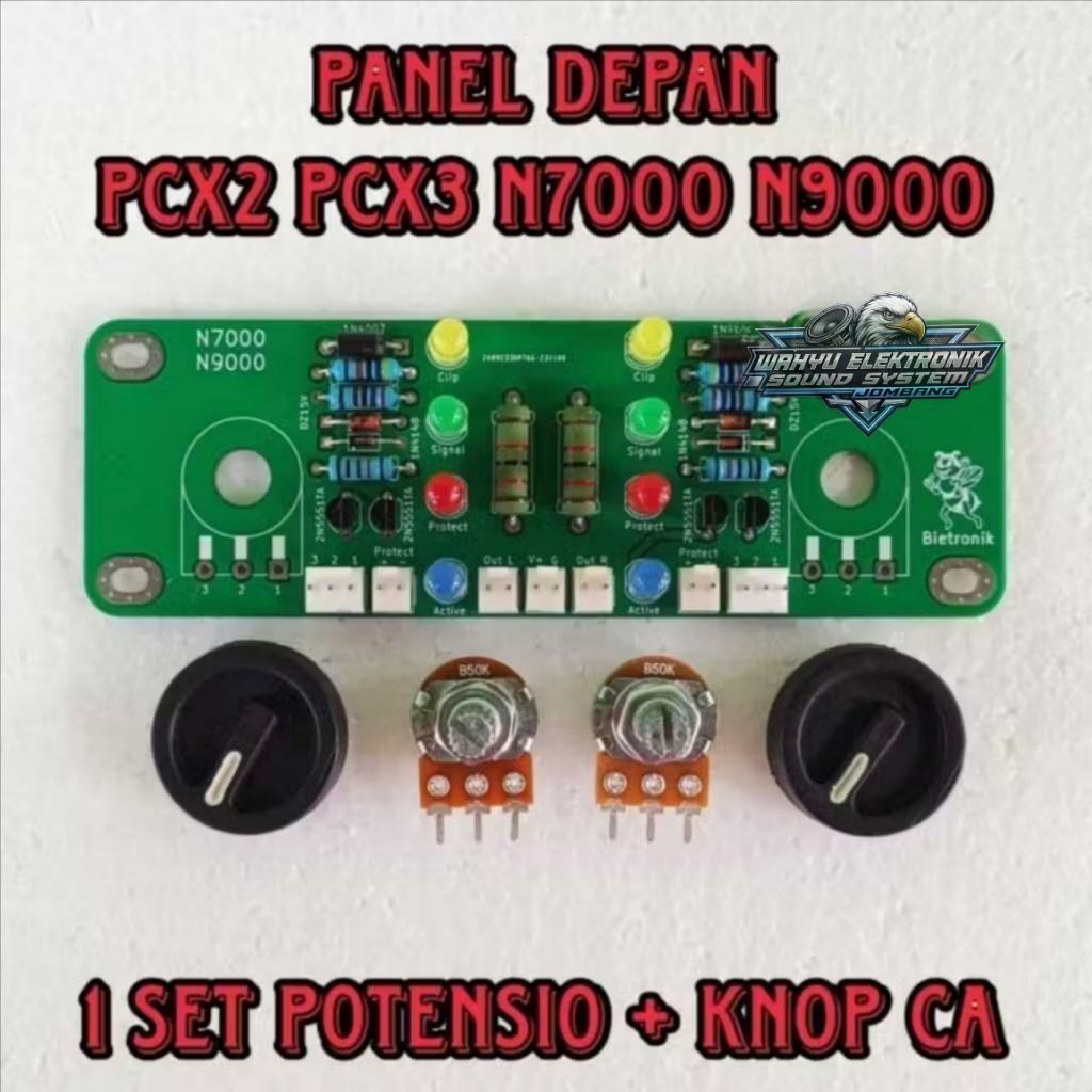 Modul LED Panel Depan Power Amplifier N7000 / P10000 / PCX2 / PCX3 / CA5 / GB / NMAX / XMAX / TD / P