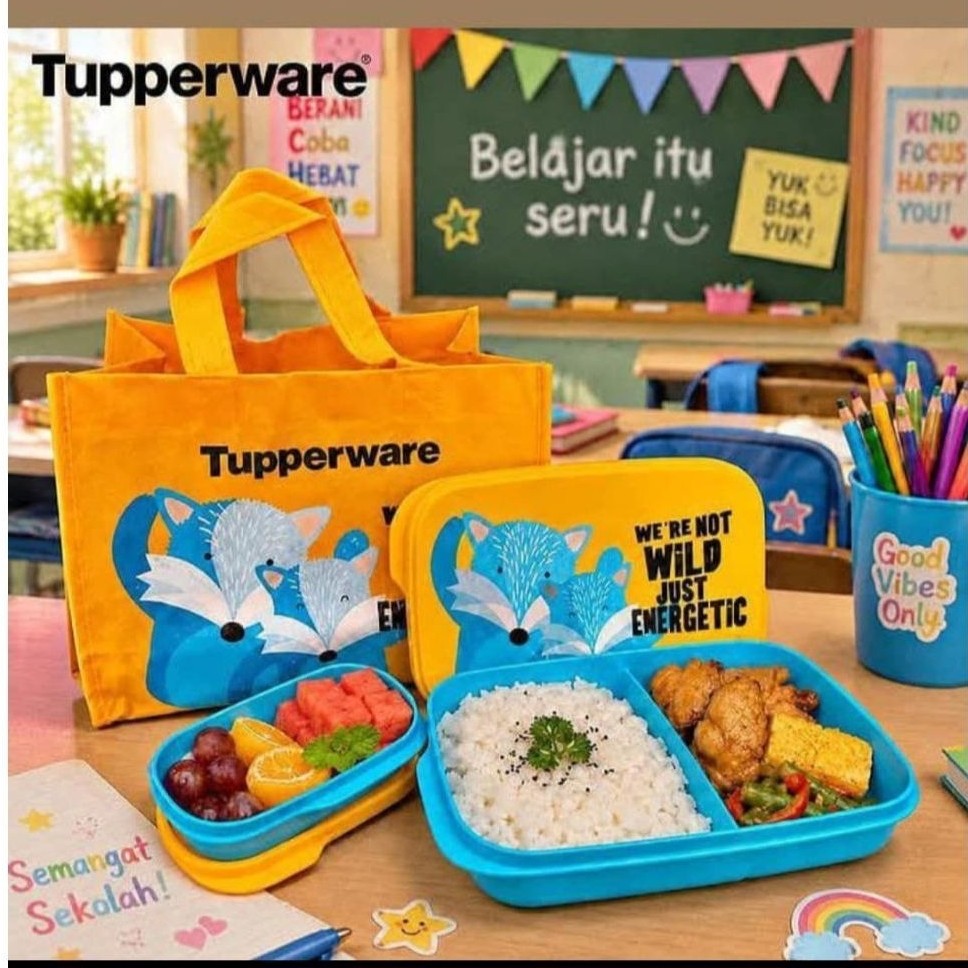 Foodie Buddy Tupperware - Fox