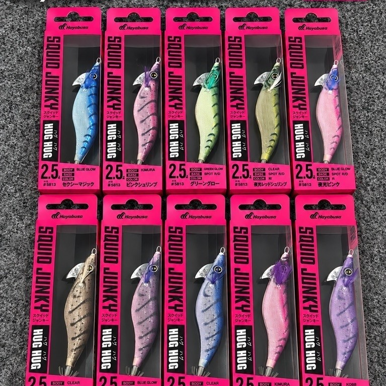 Hayabusa Squid Junky Egi 2.5 – Squid Jig Umpan Cumi Premium