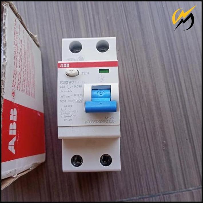 Elcb Rccb 2P 25A 30Ma Abb Baru
