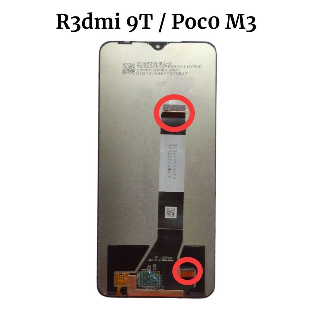 Konektor Lcd Redmi 9T / Poco M3 / Note 9 / 10X 4G / Note 8 Pro / 6 / 6A Copotan