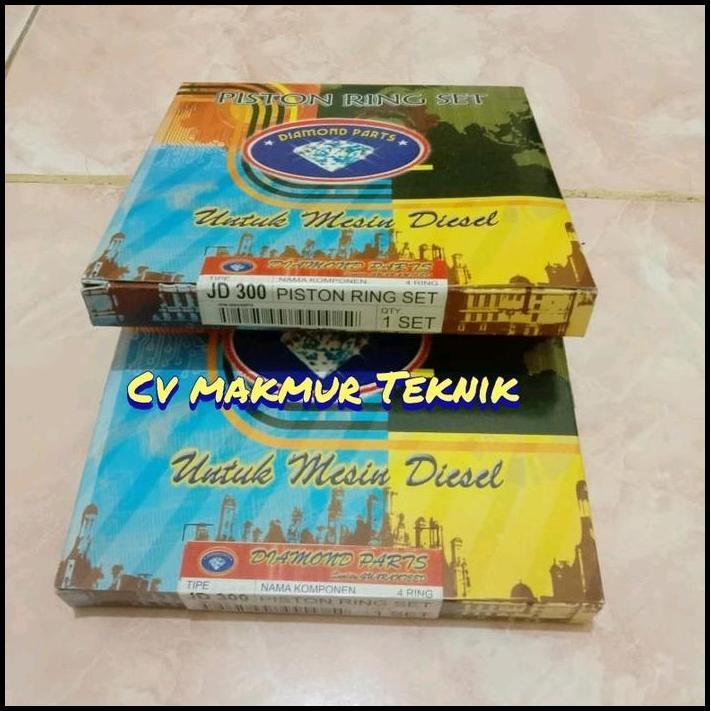 GRATIS ONGKIR RING SEHER JD 300 ,ZH 300 PISTON RING SET JD 300 