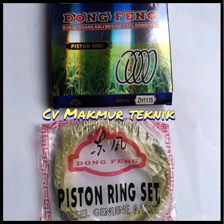 TERBARU RING SEHER ZH1115 3R ASLI DONGFENG/  RING PISTON ZH1115 3R ASLI DONGFENG 