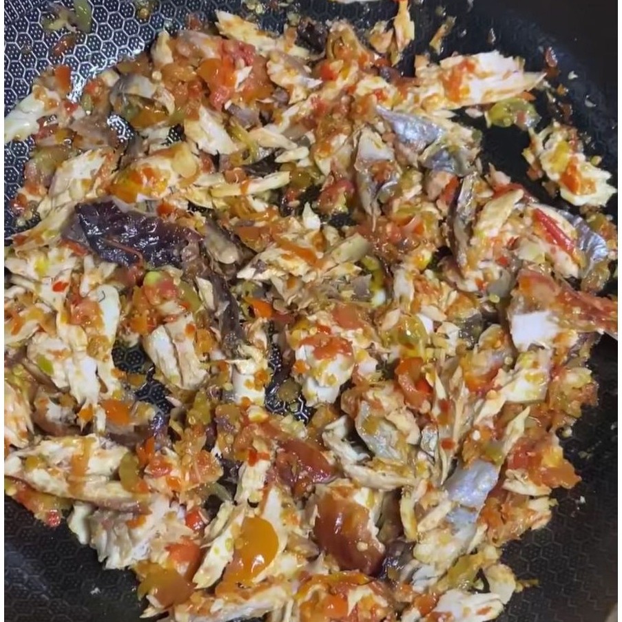 Ikan tuna Cakalang suir suwir
