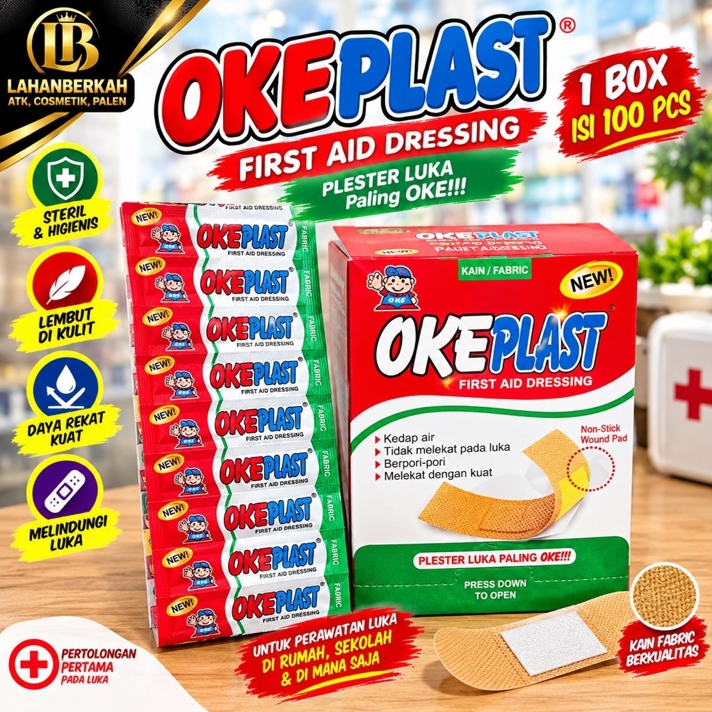 OKE PLAST  / PLASTER LUKA OK PLAST (100)