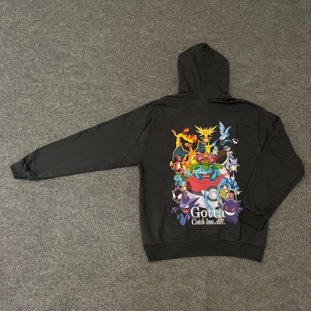 hoodie ADLV X POKEMON 100% original