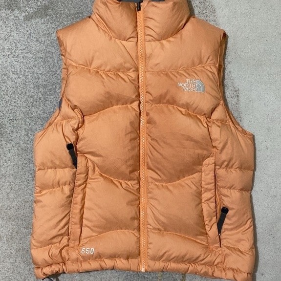 vest puffer tnf
