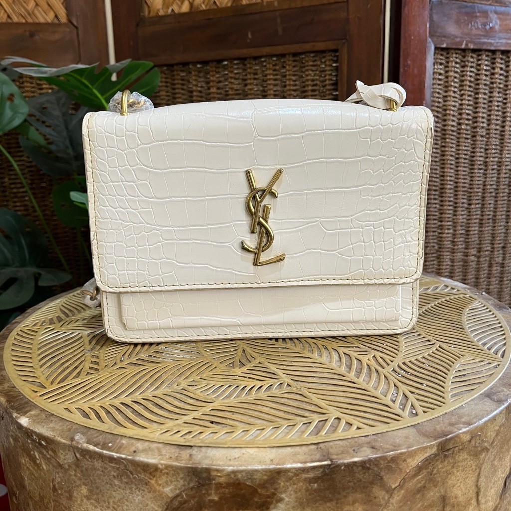 Preloved YSL Saint Laurent Mini Loulou Lambskin Crossbody Bag