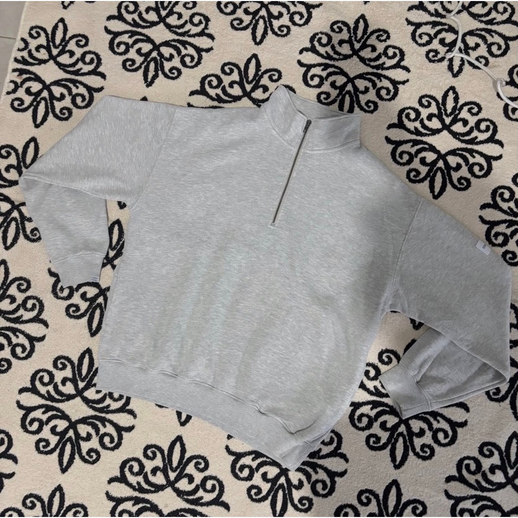 THISISNEVERTHAT HALFZIP CREWNECK